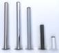 Preview: Stahlrohrfuß rund Ø 60 mm, Der Metallfuß wird über eine Anschraubplatte einfach, schnell und stabil mit der Tischplatte verbunden. Bei den verchromten Metallfüßen ist die Anschraubplatte schwarz.