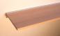 Preview: Wandregal Buche BEECH'16 Dekor mit Wandprofil LINO19 silbern