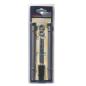 Preview: Tablarhalter STAR, 20 cm in silbermatt