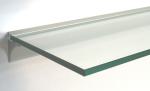 10mm Glasregal Klarglas mit Profil LINO10