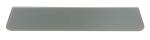 6 mm Glasboden 50x12 cm silbern lackiert