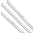 ELEMENT SYSTEM Wandschiene CLASSIC 50  1-reihig weiß in verschiedenen Größen
